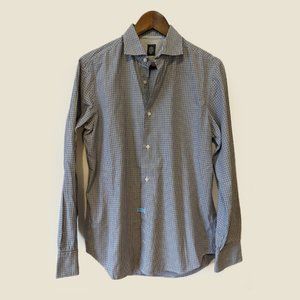 ELEVENTY - 100% Cotton checkered shirt - Sz. 39-15.5